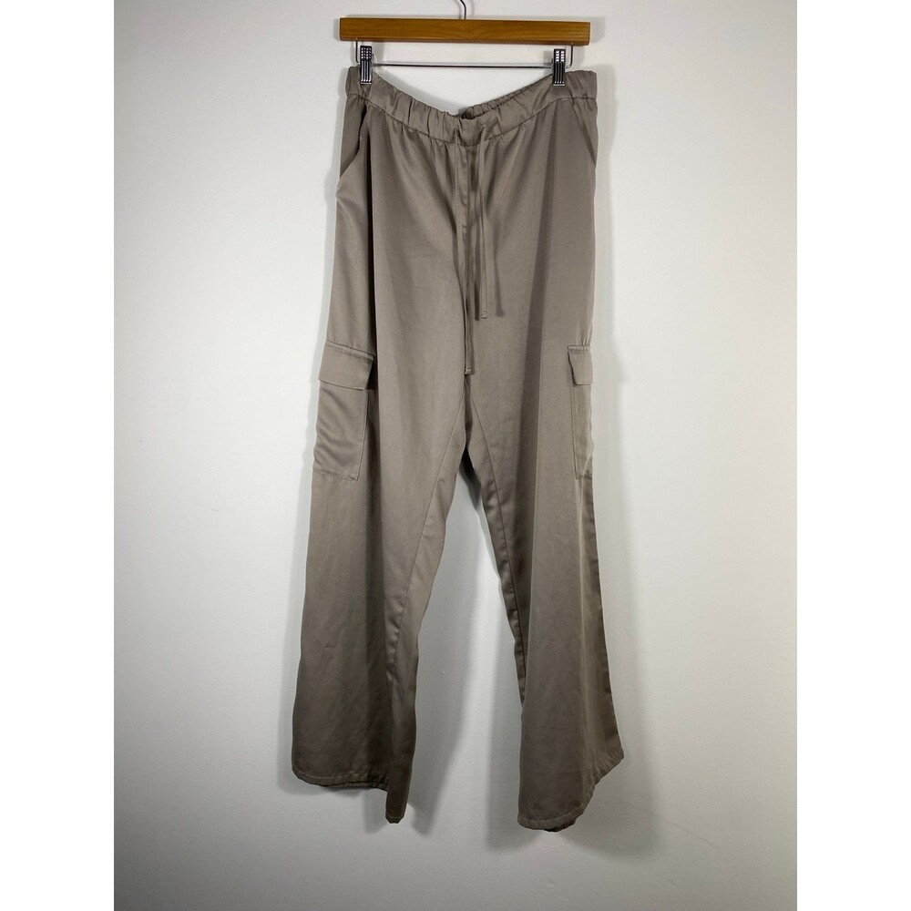 Abercrombie & Fitch Tan Wide Leg Pants